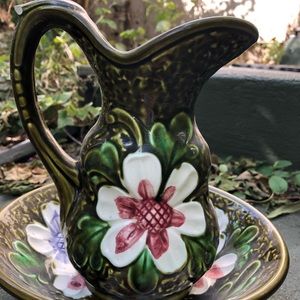 Green pitcher circa 1970’s.
